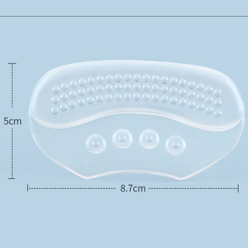 Gel Heel Cups, Silicone Heel Sticker Protectors, Anti-Slip Shoe Pads for High Heels and Sneakers