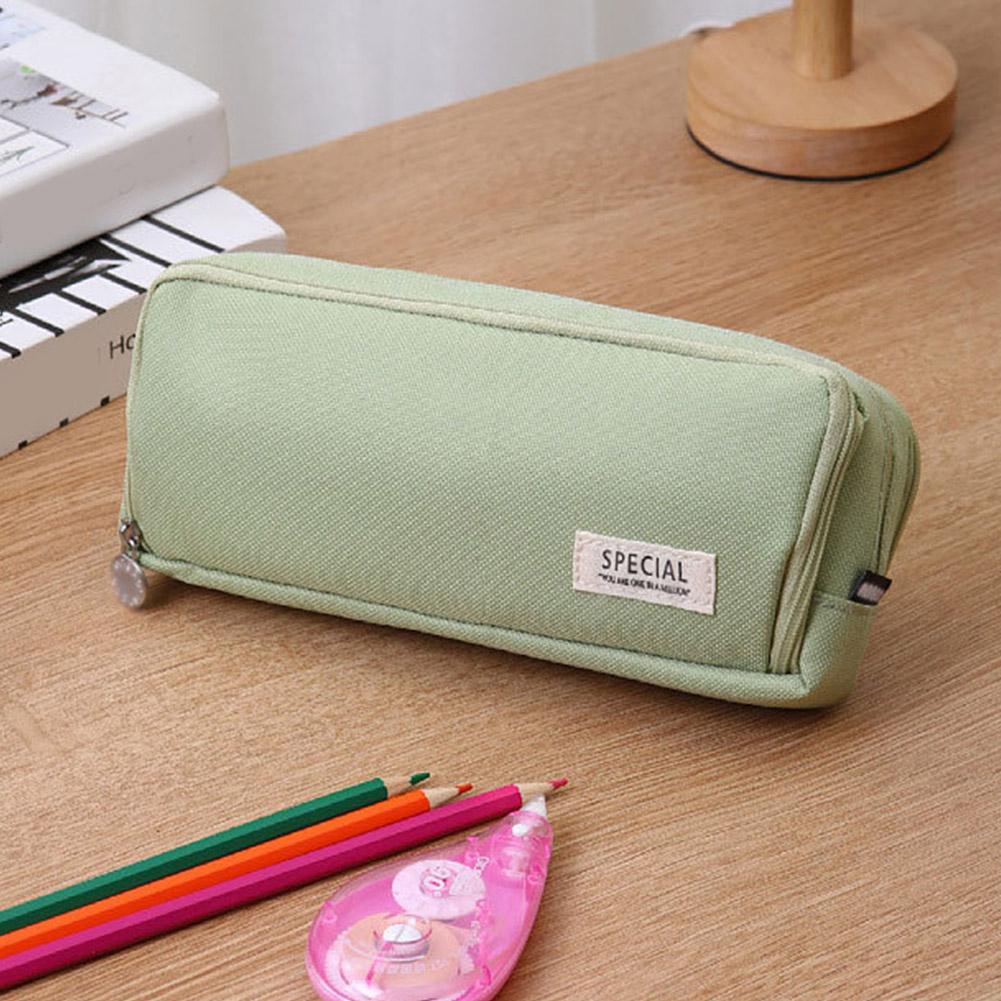 Portable Oxford Cloth Pencil Bag, Pencil Case Large Capacity, Back To School Gift , Multifunctional Stationery Bag