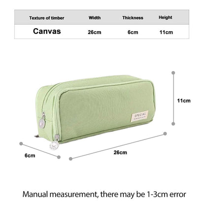 Portable Oxford Cloth Pencil Bag, Pencil Case Large Capacity, Back To School Gift , Multifunctional Stationery Bag