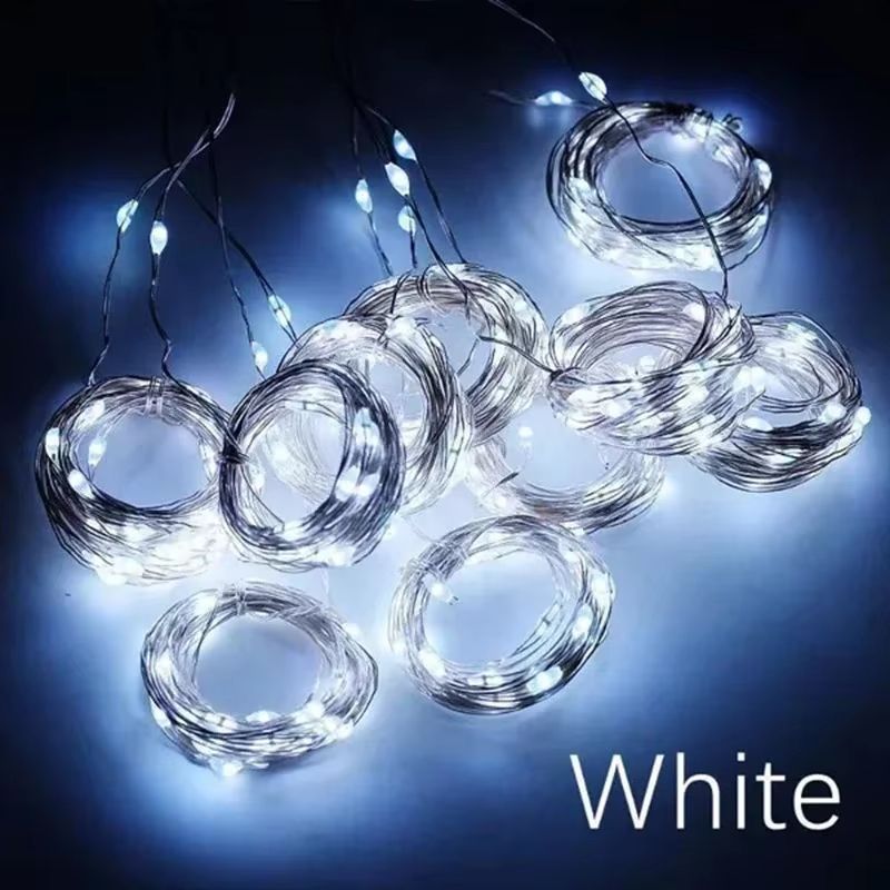 3M LED Curtain String Lights  USB Fairy Light Garland With 8 Lighting Modes For Holidays  Home Deco 7