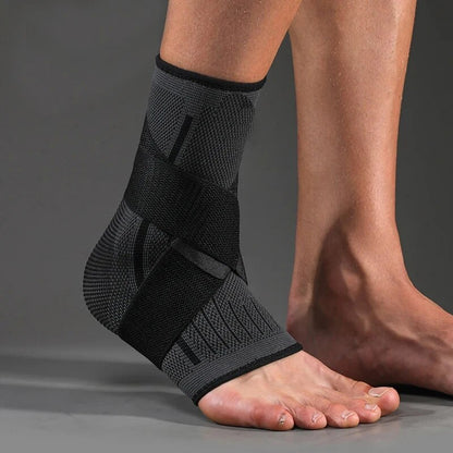 Basketball Ankle Brace, Adjustable Compression Ankle Support, Sports Protection, Running, Hiking, Men and Women