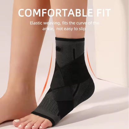 Basketball Ankle Brace, Adjustable Compression Ankle Support, Sports Protection, Running, Hiking, Men and Women