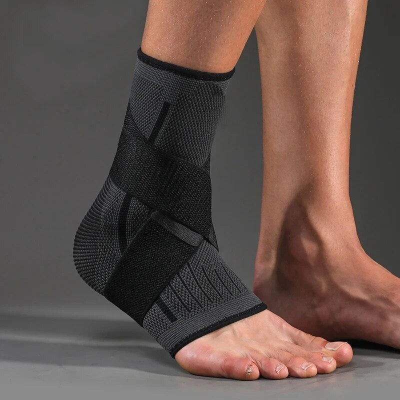 Basketball Ankle Brace, Adjustable Compression Ankle Support, Sports Protection, Running, Hiking, Men and Women
