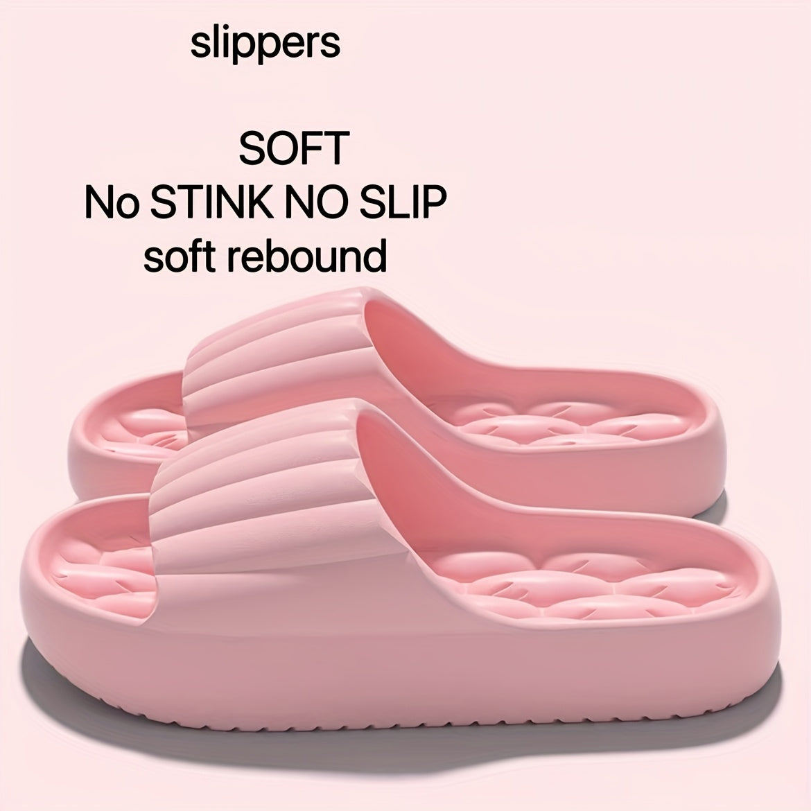 Soft Womens EVA Slide Slippers Non Slip Indoor Outdoor Shoes Comfortable Washable House Slides All  3