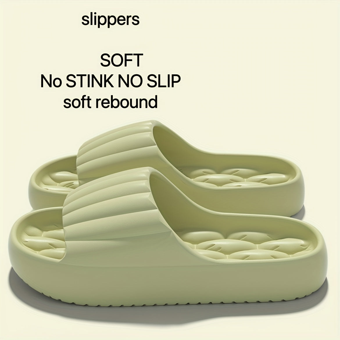 Soft Womens EVA Slide Slippers Non Slip Indoor Outdoor Shoes Comfortable Washable House Slides All  6