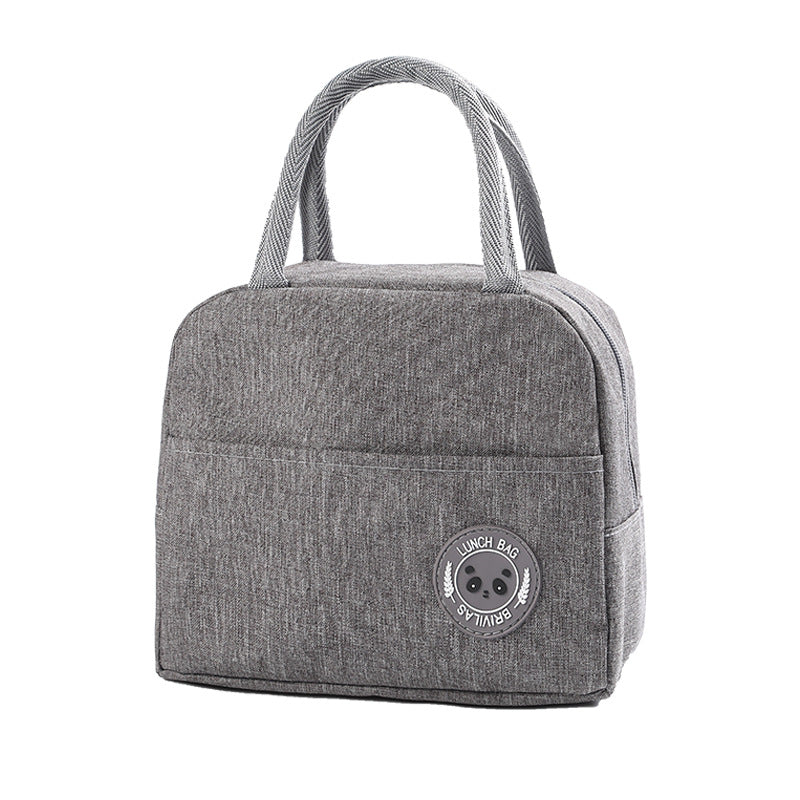 Portable Student, Fashion New, Waterproof Picnic Box Bag, Aluminum Foil Insulation, Lunch Bags Ice Storage
