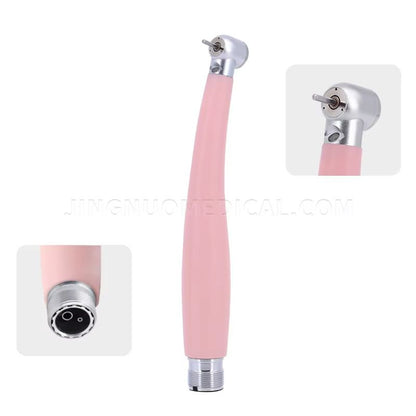 Pink Precision Dental Handpiece  HighSpeed Ceramic Bearing Tool With LED Light And Water Spray 7