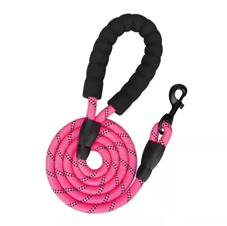 Durable Reflective Dog Leash  HeavyDuty Nylon Lead For Small Medium  Large Dogs 11
