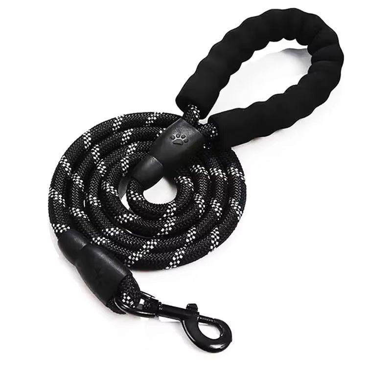Durable Reflective Dog Leash  HeavyDuty Nylon Lead For Small Medium  Large Dogs 7