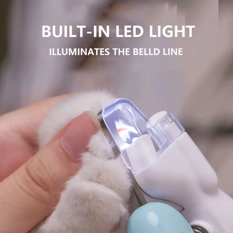 Professional LED Pet Nail Clippers  Illuminated Grooming Scissors For Dogs Cats  Small Animals 1