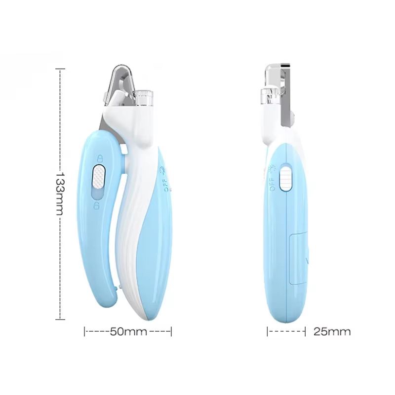 Professional LED Pet Nail Clippers  Illuminated Grooming Scissors For Dogs Cats  Small Animals 5