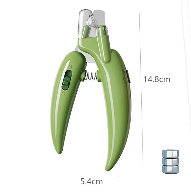 Professional LED Pet Nail Clippers  Illuminated Grooming Scissors For Dogs Cats  Small Animals 9