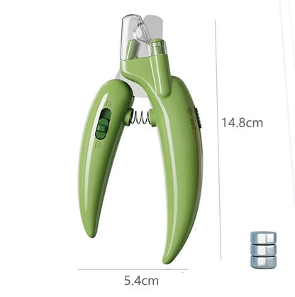 Professional LED Pet Nail Clippers  Illuminated Grooming Scissors For Dogs Cats  Small Animals 9