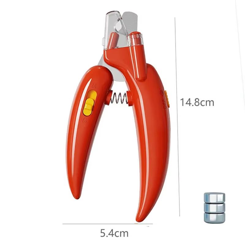 Professional LED Pet Nail Clippers  Illuminated Grooming Scissors For Dogs Cats  Small Animals 10