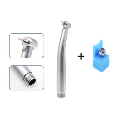 LED Dental HighSpeed Handpiece  Professional Air Turbine With Push Button  Ceramic Bearings B2M4 9