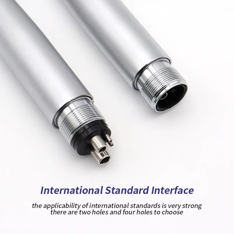 LED Dental HighSpeed Handpiece  Professional Air Turbine With Push Button  Ceramic Bearings B2M4 4