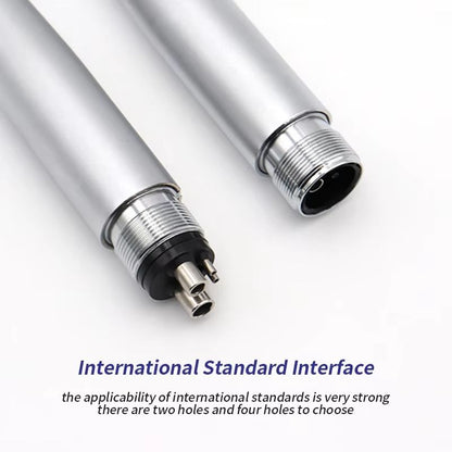 LED Dental HighSpeed Handpiece  Professional Air Turbine With Push Button  Ceramic Bearings B2M4 4