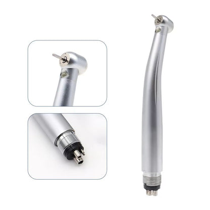 LED Dental HighSpeed Handpiece  Professional Air Turbine With Push Button  Ceramic Bearings B2M4 8