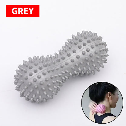 Myofascial Ball For Foot Fasciitis Peanut Double Spike Ball Foot Massage Roller Fitness Ball Back A 6