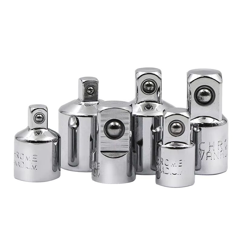 CRV Chrome Vanadium Steel Socket Adapter Set  12 To 38 To 14 Ratchet Wrench Converter 4