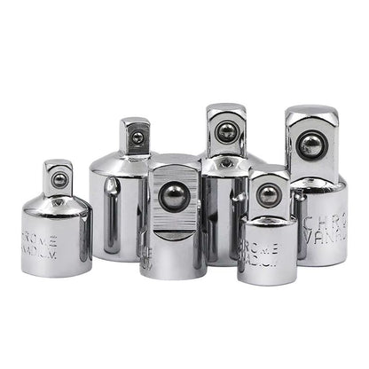 CRV Chrome Vanadium Steel Socket Adapter Set  12 To 38 To 14 Ratchet Wrench Converter 4
