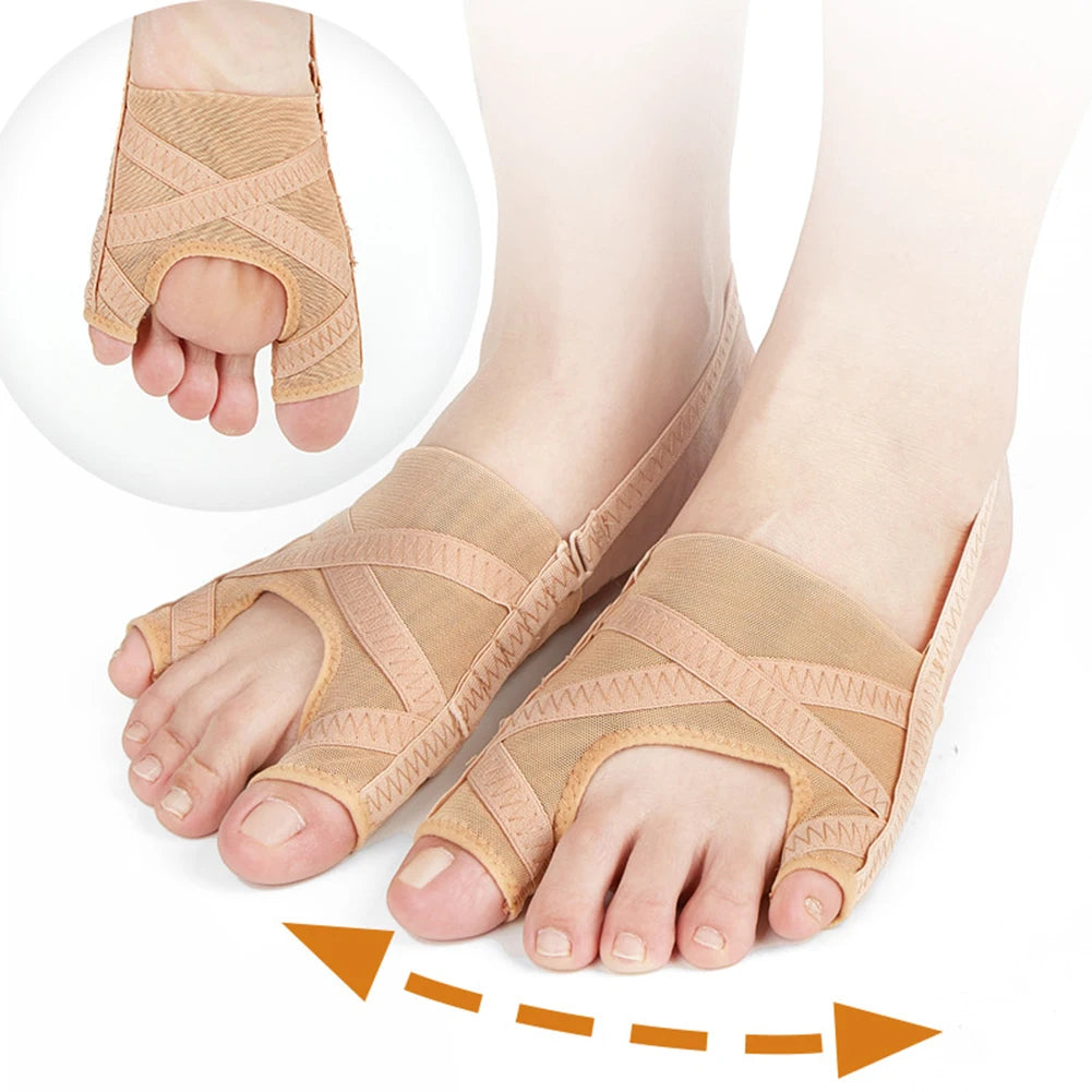 Title Option 2: Lightweight Breathable Toe Separator, Mesh Thumb Valgus Corrector, Bigfoot Bone Overlapping Corrector