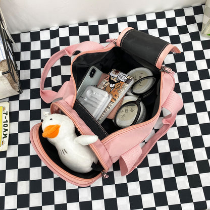 Multifunctional Small Fitness Training Bag Oxford Fitness Bag Large Capacity Adjustable Strap Durab 3