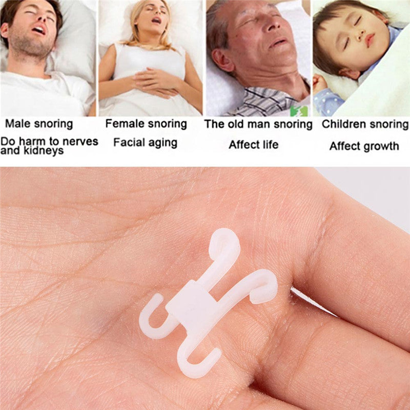 Snore Prevention Gadget Anti Snoring Device Snore Stop Corrector Sleeping Aid Healthy Care Nose Cli 2