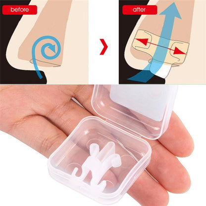 Snore Prevention Gadget Anti Snoring Device Snore Stop Corrector Sleeping Aid Healthy Care Nose Cli 3
