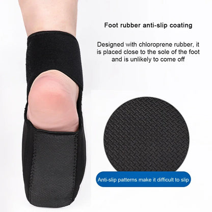 Adjustable Dorsal Drop Foot Orthopedic Brace, Plantar Fasciitis Splint Sock Comfortable Foot Drop Orthosis Night Support