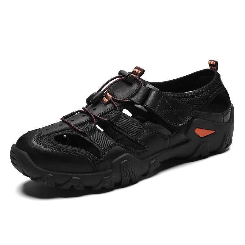 Fashion Outdoor Sandals, Mens Soft Loafers, Comfortable Beach Shoes, Breathable Casual Shoes