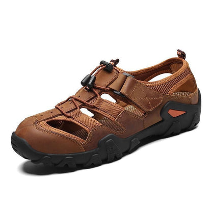 Fashion Outdoor Sandals, Mens Soft Loafers, Comfortable Beach Shoes, Breathable Casual Shoes