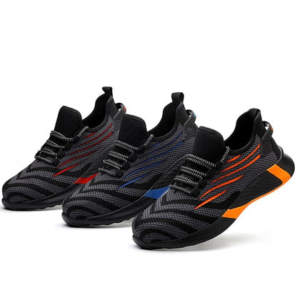 Indestructible Men Work Shoes Safety Boots Lightweight Sneakers Antipuncture Work Shoes Men Boots 5