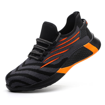 Indestructible Men Work Shoes Safety Boots Lightweight Sneakers Antipuncture Work Shoes Men Boots 7