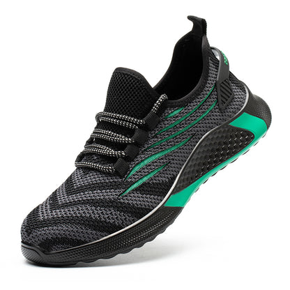 Indestructible Men Work Shoes Safety Boots Lightweight Sneakers Antipuncture Work Shoes Men Boots 8