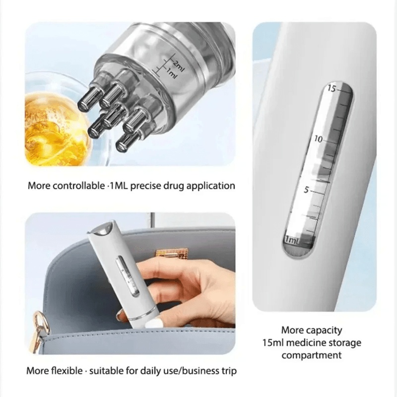 ScalpEase Portable Liquid Applicator And Mini Scalp Massager 3