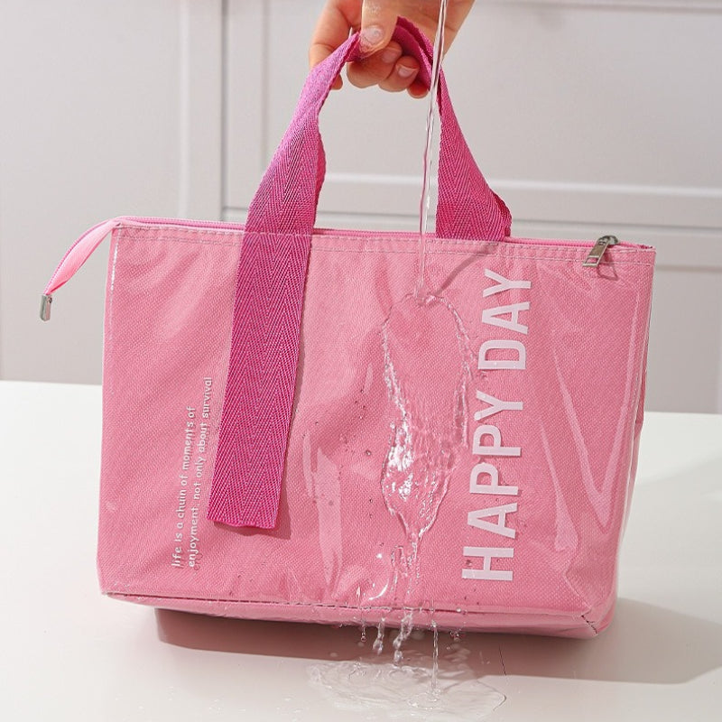 Large Capacity Picnic Bag Portable Insulation Pack HeavyDuty Aluminum Foil Lunch Food Storage 3