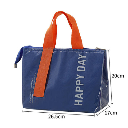 Large Capacity Picnic Bag Portable Insulation Pack HeavyDuty Aluminum Foil Lunch Food Storage 7