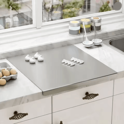 ChefPro Stainless Steel Double Panel Chopping And Pastry Board 1