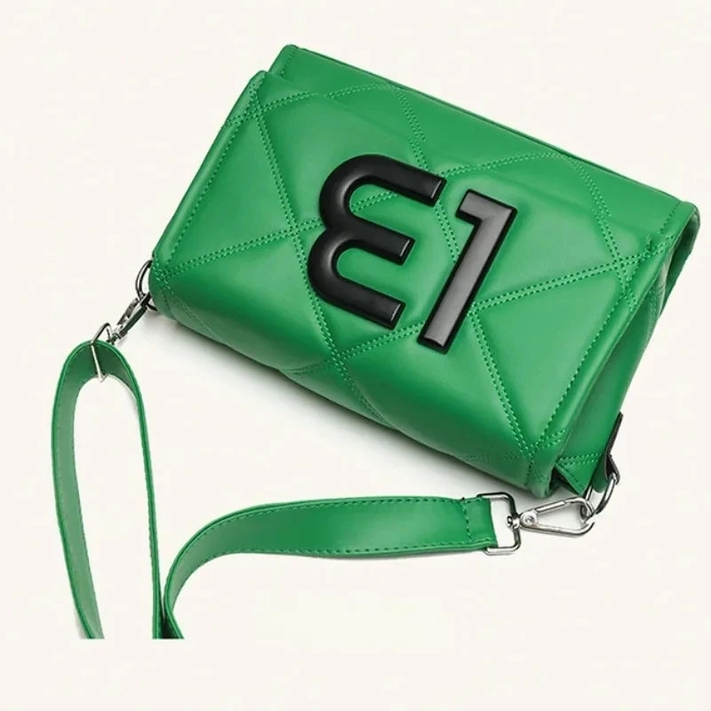 Vintage Flap Messenger Lattice Thread Envelope Bag Women Casual Bags Luxury Designer Handbags Clutc 5