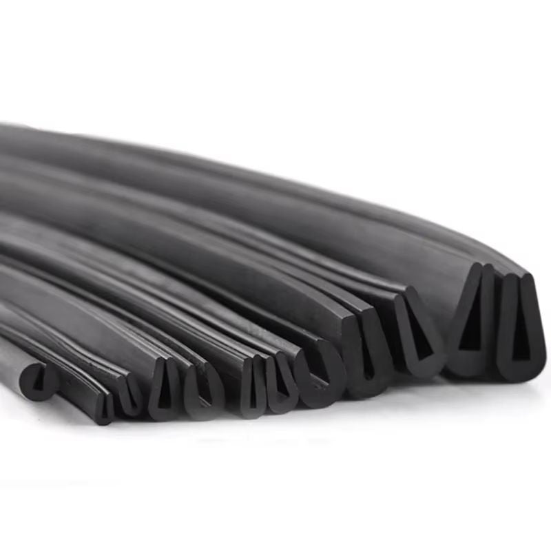 Heavy-Duty Rubber Edge Trim U Channel – Oil-Resistant Protective Seal Strip for Cars, Machinery & Furniture