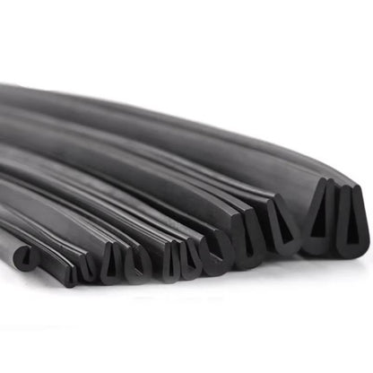 Heavy-Duty Rubber Edge Trim U Channel – Oil-Resistant Protective Seal Strip for Cars, Machinery & Furniture