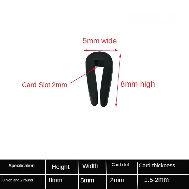 HeavyDuty Rubber Edge Trim U Channel  OilResistant Protective Seal Strip For Cars Machinery  Furnit 9