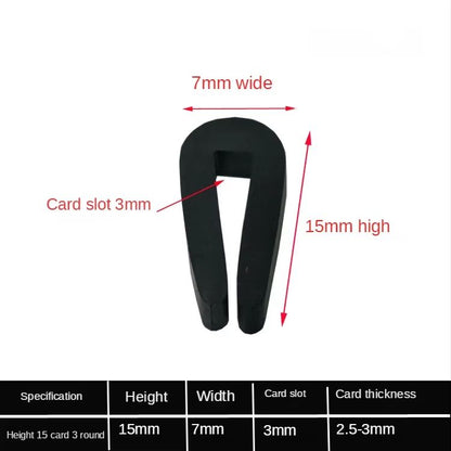 HeavyDuty Rubber Edge Trim U Channel  OilResistant Protective Seal Strip For Cars Machinery  Furnit 14
