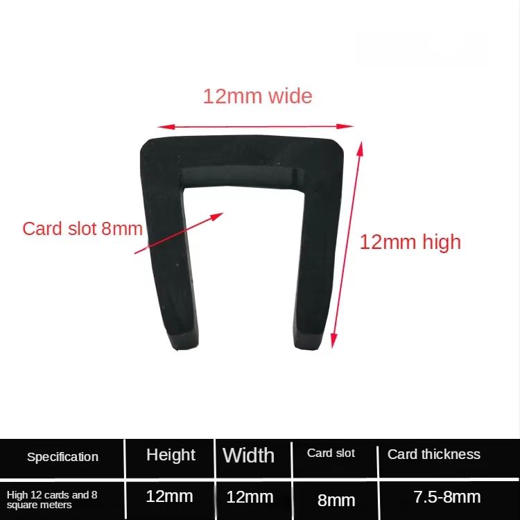 HeavyDuty Rubber Edge Trim U Channel  OilResistant Protective Seal Strip For Cars Machinery  Furnit 16