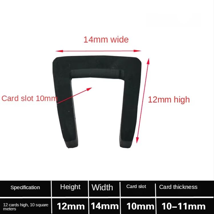 HeavyDuty Rubber Edge Trim U Channel  OilResistant Protective Seal Strip For Cars Machinery  Furnit 17