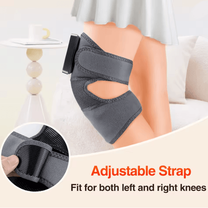 ThermaPulse Electric Heated Knee Massager With Vibration And Adjustable Compression 3