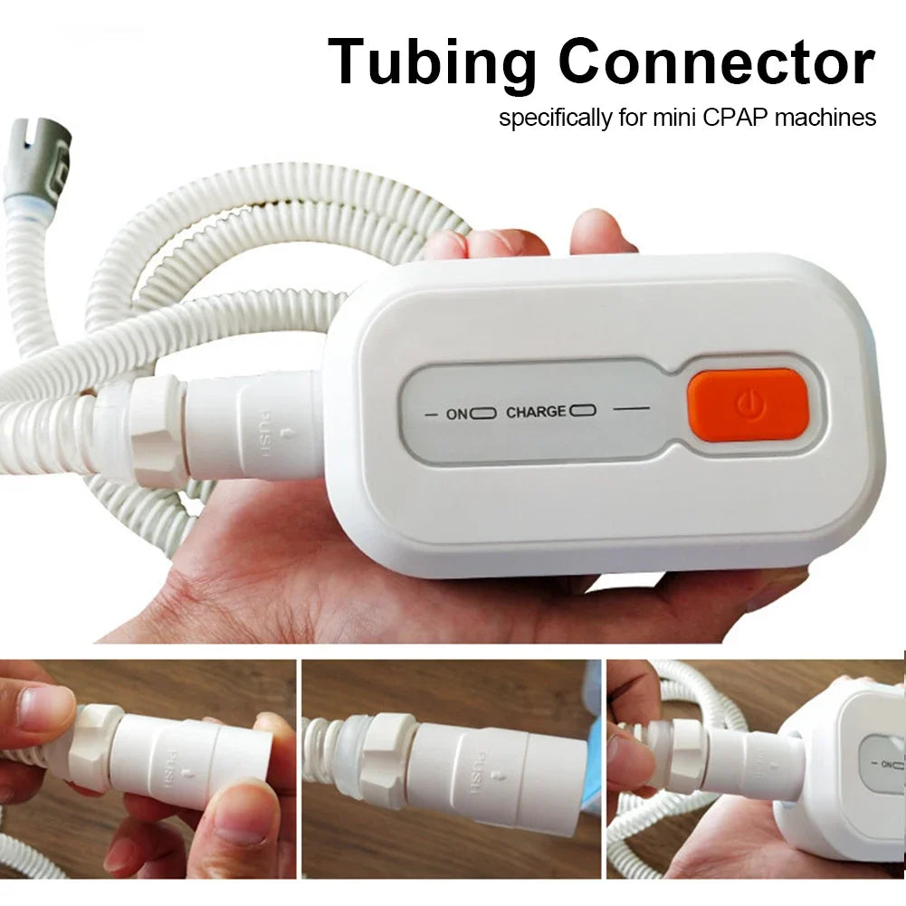 Mini Ventilator Tube Supply Tools Portable Breathing Respirator Hose Adapter Replacement Accessory  3