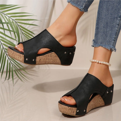 Wedge Women Shoes Sandals Slip On Fashion Heels Espadrilles Huaraches Women Footwear 4