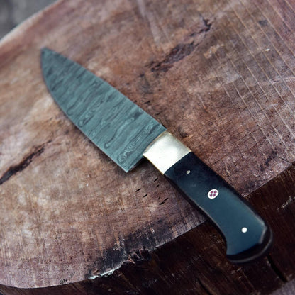 Authentic HandForged Damascus Steel Knife For Kitchen  Outdoor 3